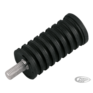 GZP Shift Peg w/short stud black rubber