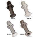 Chrome kicker Spring stud
