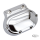 GZP Smooth chrome transmission side cove