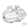 PM Scallop cable 5-sp clutch chrome