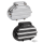 10-Gauge cable clutch cover TC06-up chr