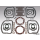 Top set Panhead 74-61"ci OEM 17034-48