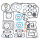 Gasket set FXD91 F*ST87-91