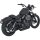 Vance Hines Shortshots Staggered Auspuff Schwarz für Harley XL Sportster 04-13