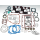 James Engine gasket kit TC05-up B=3.875"