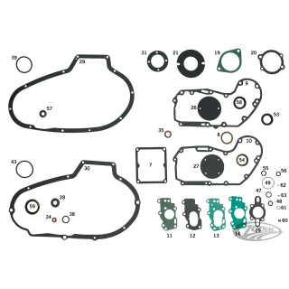 GZP 10pck O-ring tappet guide XL # 11100