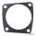 Pr Base gasket rubber & sil.bead XL72-85