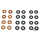 Rocker Cover Washer Copper Set8