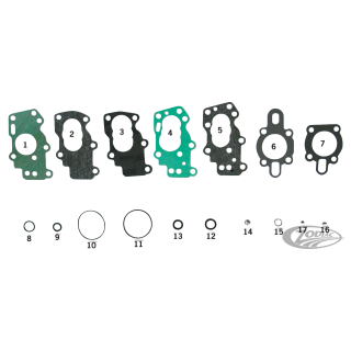 GZP 10pck O-ring oil pump cover XL77-90