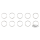 10PCK EVO+TC HI PERF EX GASKET SPIRAL WO