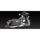 EXHAUST MUFFLER EC MONSTER OVAL SLIP ON CHROME