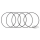 5pck XL94-UP CLUTCH CVR O-RING RUBBER