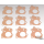 10pck Gasket, Oil Pump, Cover, Paper 41-