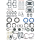10pck TEFLON cyl. head gasket #16770-48