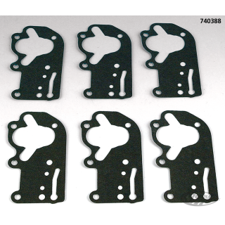 10pck Black paper pump body gasket 68-80