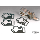 10pck Gasket oil pump cover Black paper