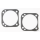 4.125" Twin Cam Base gaskets .020" Pair