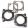M8 BASE GASKET.014"RC, 4.500" BIG BORE