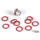 10pck Viton O-ring Magnetic Drain Plug