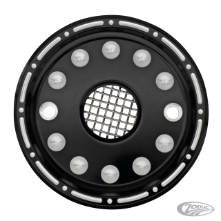GZP Outlaw Blk/cut sprocket cvr XL04-up