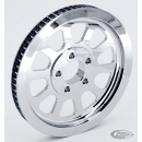 GZP Chrome 8-Spoke 66T 20mm belt sprocke