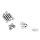 Chrome SHCS w/nuts BT73-85