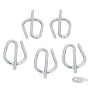 5pck Colony chrome rear axle spring clip