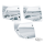 GZP Sprocket cover XL82-90 Chrome