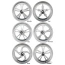 Ricks Red Pricecode Solid CNC wheel