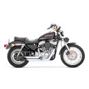 Vance Hines Shortshots Staggered Auspuff chrom für Harley XL Sportster 99-03