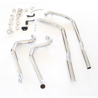 V&H, Dresser Duals crossover head pipes. Chrome