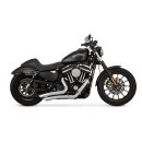 Vance Hines Big Radius Auspuff chrom für Harley XL Sportster 14-22