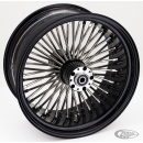 Black rim+hub Fat Daddy 18x8.5 custom