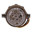 HKC, Retro LED taillight. Matte brass