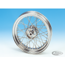 Cplt wheel 16" steel hub 36-66 stainl.sp