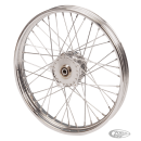 Cplt wheel 19" alu hub 74-77 stainl spk.
