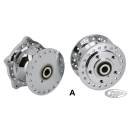 23" Inox Spokes, 40-04 DC rim, Spool hub