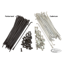Spoke set, 16 inch, spool hub park