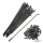 White plated spoke set 18" front WL