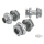 GZP Chrome Front hub SF Softail 00-up
