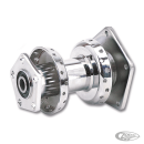 GZP Rear hub assy FLT87-99 chrome