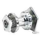 GZP Rear hub assy FLT87-99 chrome