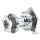GZP Rear hub assy FLT87-99 chrome