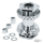 GZP Chrome Front Hub 80 H Dual Flange
