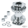 GZP Chrome Front Hub 80 H Dual Flange