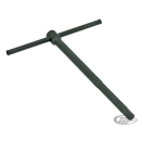 Allen T-bar wrench for wheel lug bolts