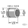 Axle spacer zinc plated #40915-94