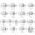Axle spacer chrome plated #43654-86A
