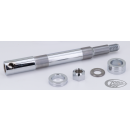GZP Chr FR axle kit XL883N XL1200V11-13