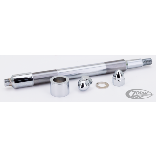 GZP Chrome front axle kit FXSTD07